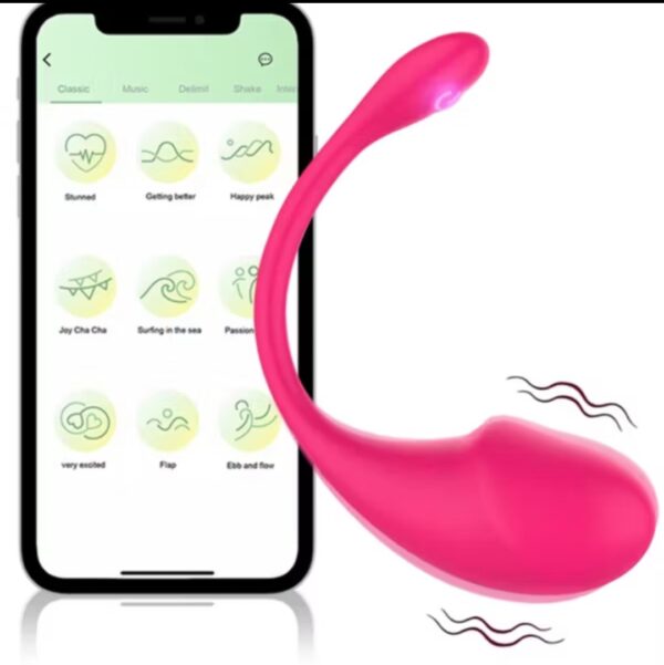 VIBRADOR CON BLUETOOTH Y APP