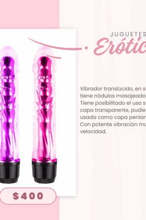 VIBRADOR CON CAPA PENEANA