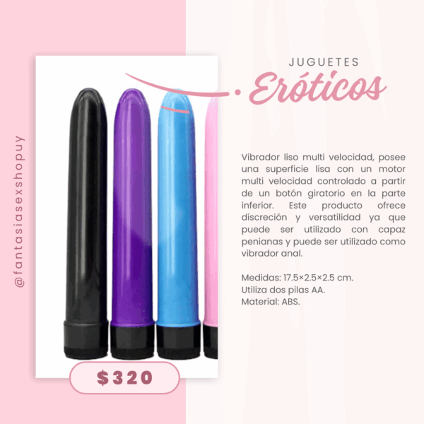 VIBRADOR LISO