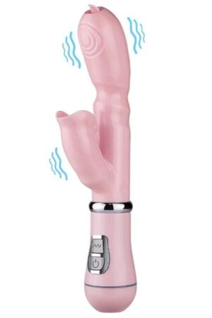 Vibrador con lenguas