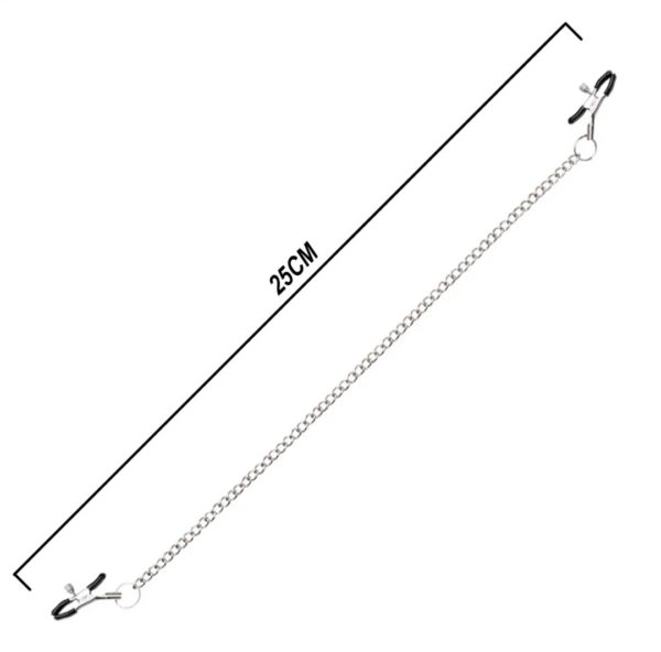 Pinzas para pezones con cadena - Imagen 2