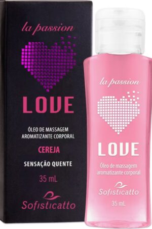 Aceite caliente de cereza