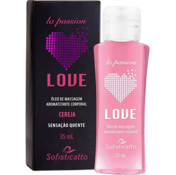 Aceite caliente de cereza