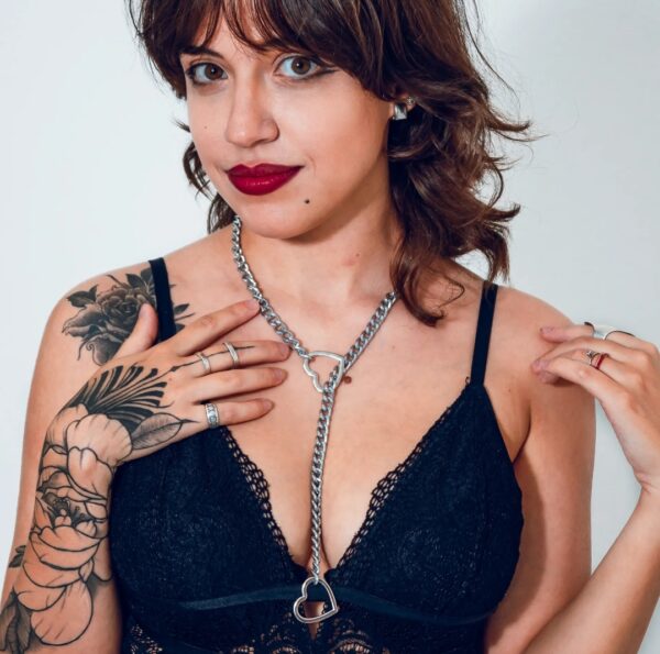 Slip Chain Corazón